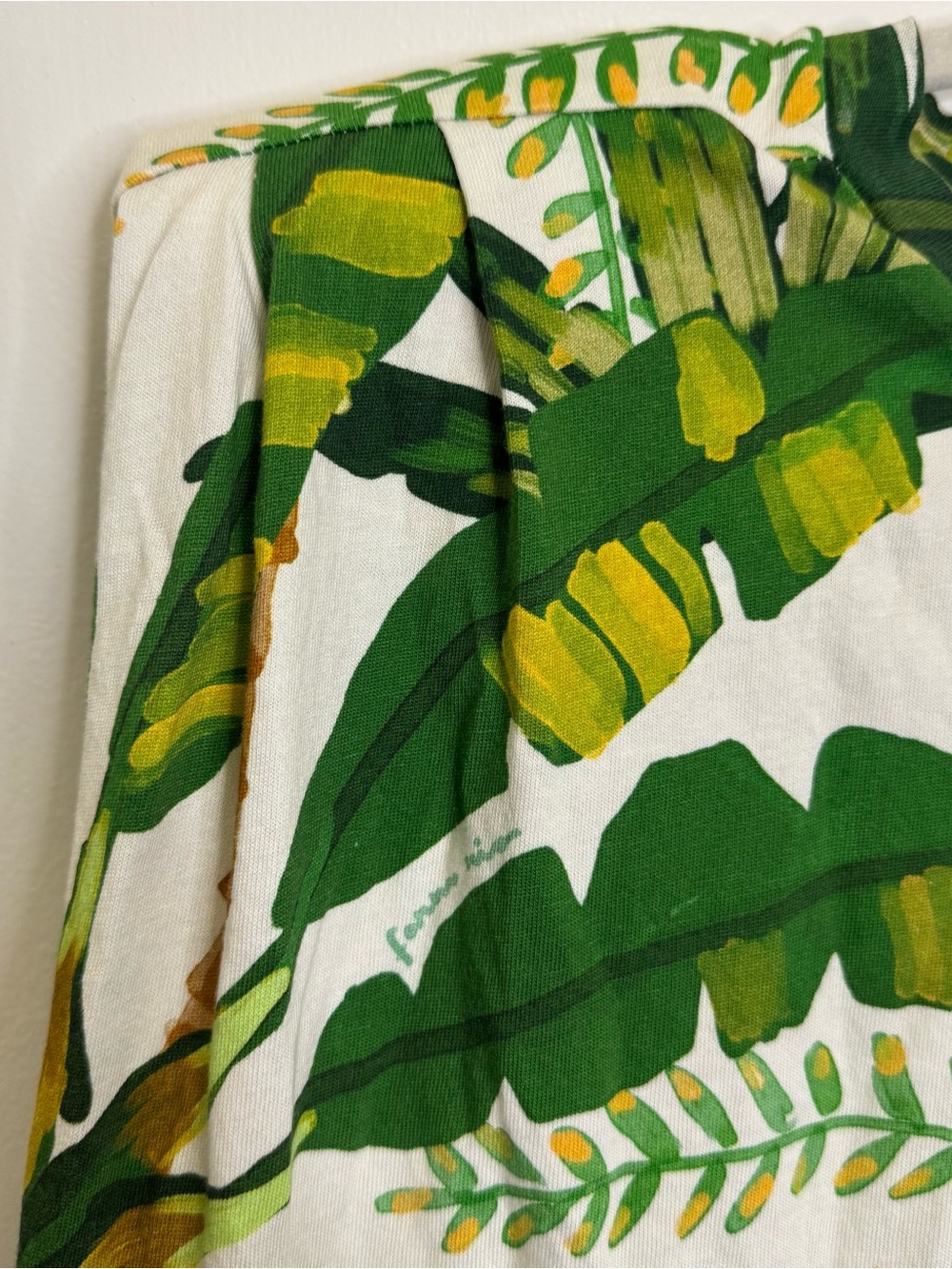 Farm Rio Tropical Forest T-Shirt Dress Large - Picture 8 of 12